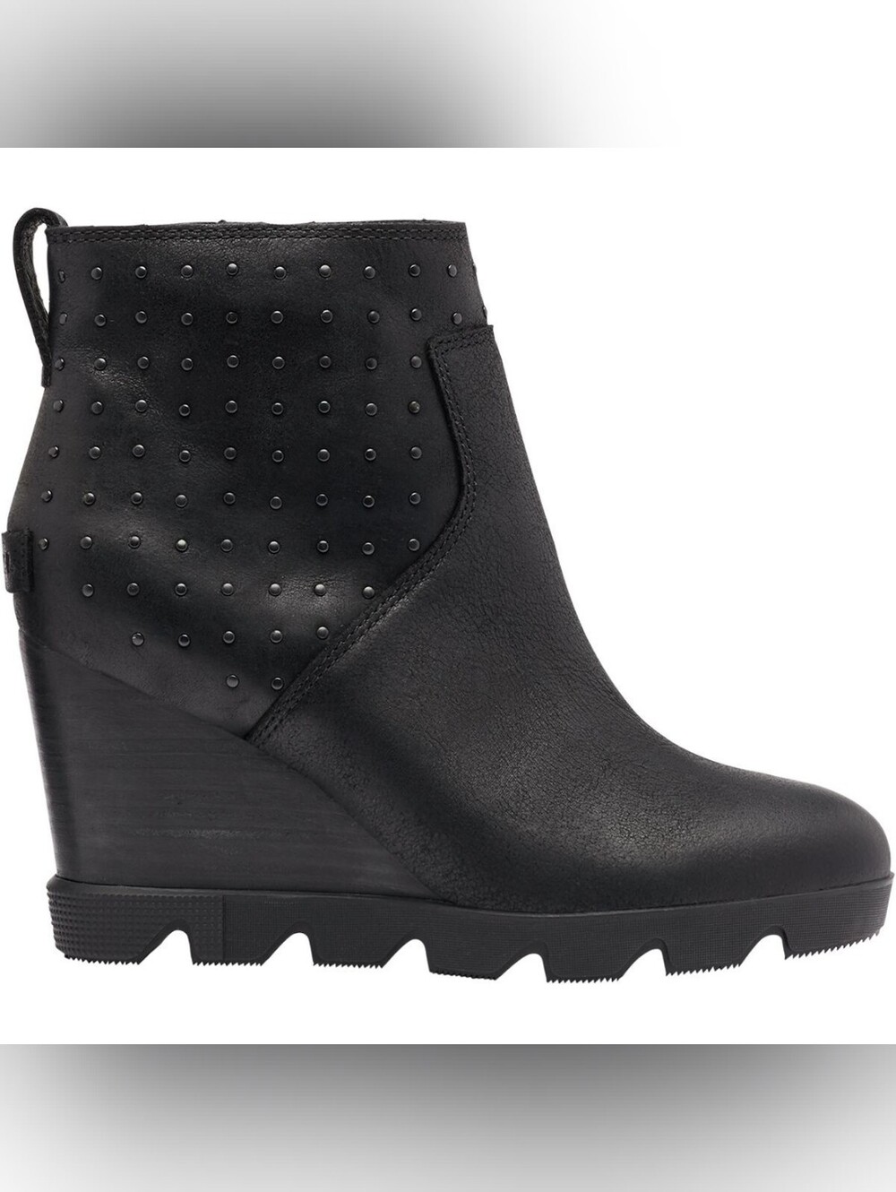 Sorel Joan Uptown Stud Wedge Ankle Boots Booties 8.5